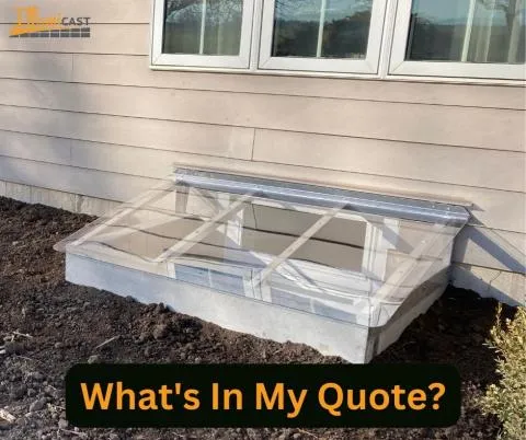 Photo of a window well